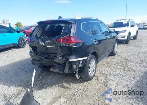 2019 Nissan Rogue Sv z USA, uszkodzony, nr VIN 5N1AT2MV2KC703917